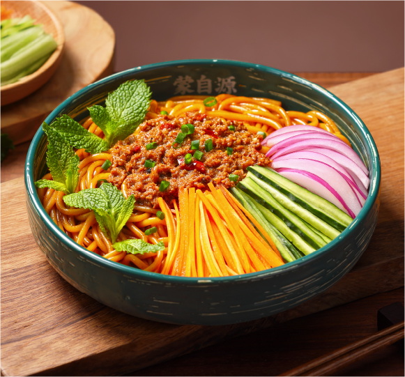 蒙自源牛肉醬拌米線